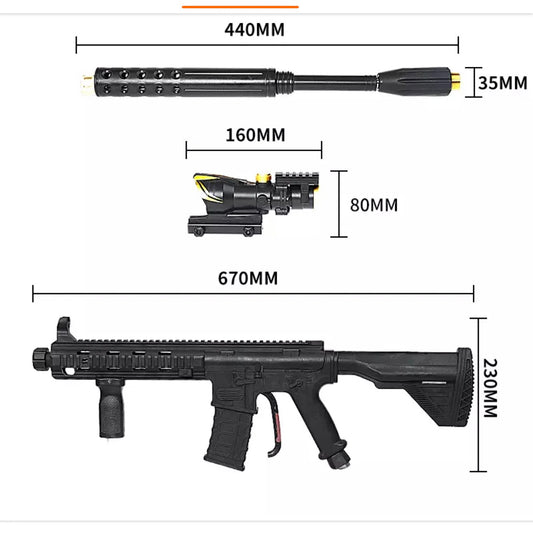 Rifle Pressure Washer Gun